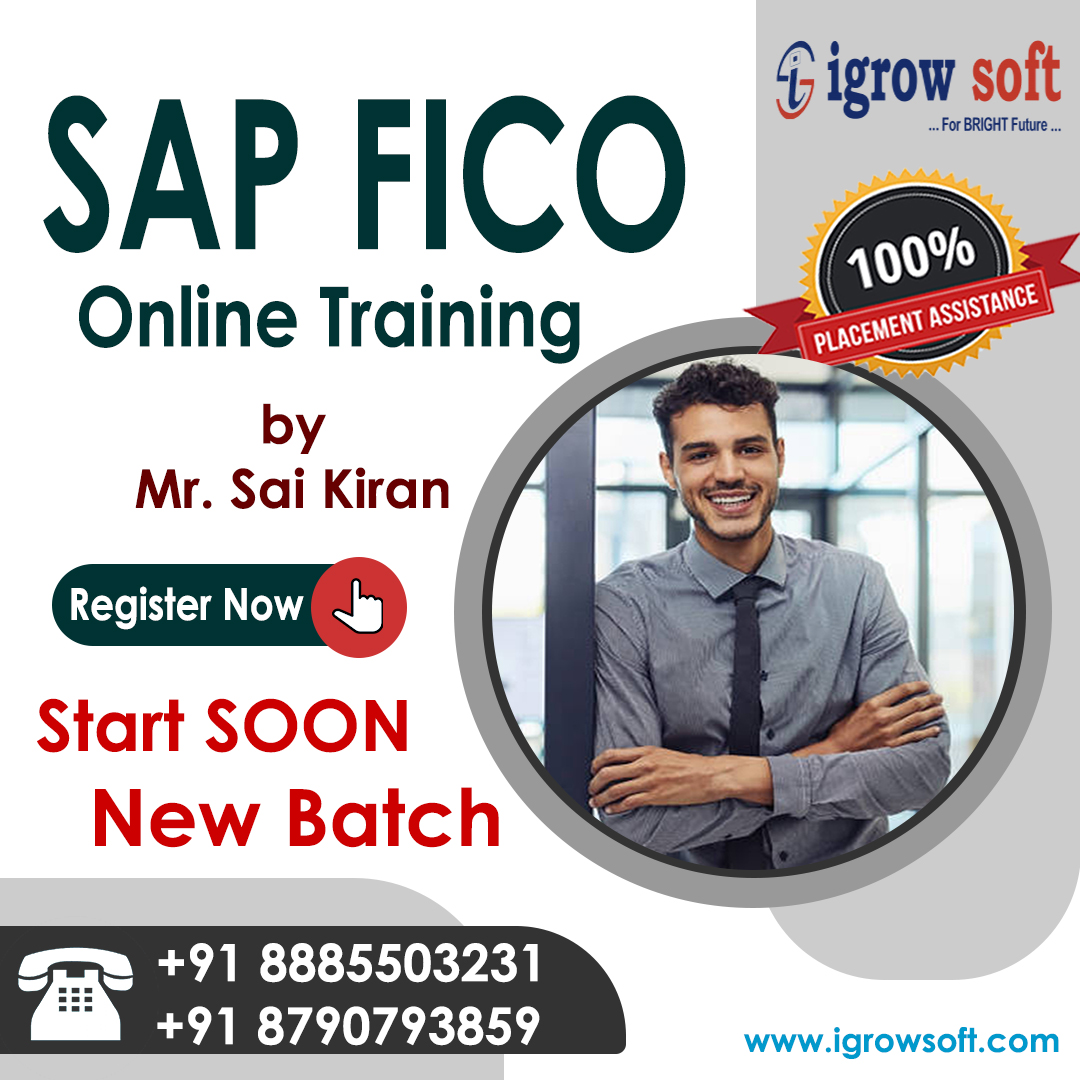 SAP FICO Online training | Igrowsoft | MM | ABAP | SD | HR/HCM