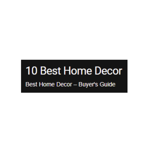 10Best Home Decor