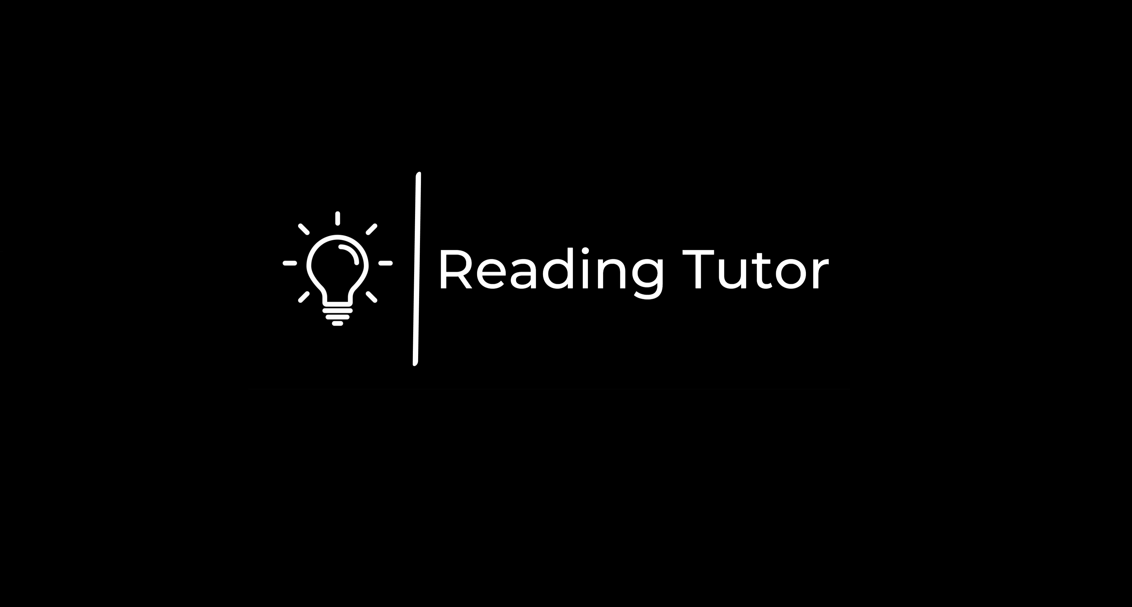 Reading Tutor for Kindergarten