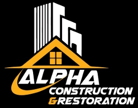 Alpha Construction &amp; Restoration logo
