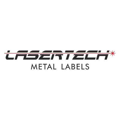 Lasertech Metal labels logo
