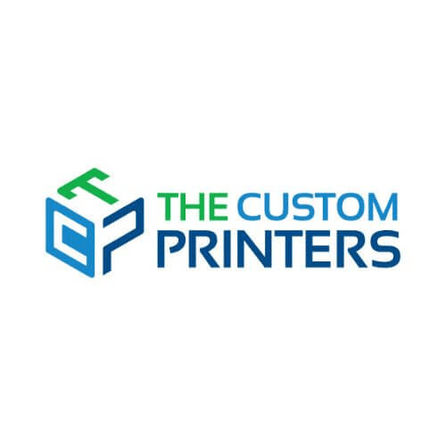 The Custom Printers logo