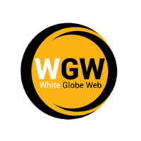 White Globe Web logo